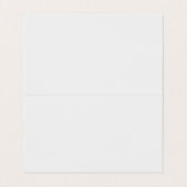 Carte De Visite Style Boho | Or brossé | Outils Salon (Intérieur déplié)