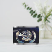 Carte De Visite Style Classy, voiture (Debout devant)