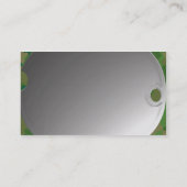 Carte De Visite Style de camo d'étiquette de chien (Dos)