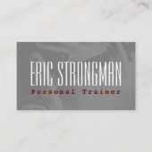 Carte De Visite Style de forme physique de couverture de gymnase (Devant)