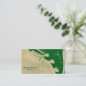 Carte De Visite Style de promo d'art de musique de musicien (Debout devant)