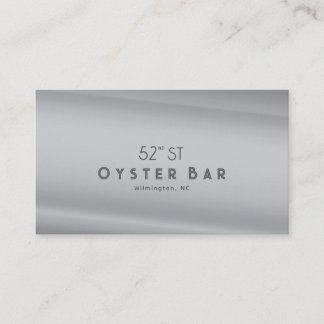Carte De Visite Style Déco Minimaliste | Perle d'Argent