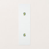 Carte De Visite Style Décoratif, Vert Bleu Foncé, Bataille (Extérieur déplié)