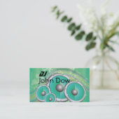Carte De Visite Style du DJ (Debout devant)