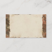 Carte De Visite Style du sud-ouest (Dos)