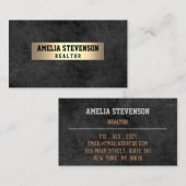 Carte De Visite Style élégant (Devant / Derrière)