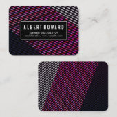 Carte De Visite Stylé et Contemporain (Devant / Derrière)