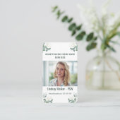 Carte De Visite Style Eucalyptus (Debout devant)