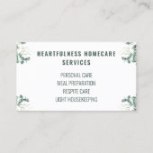 Carte De Visite Style Eucalyptus (Dos)