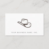 Carte De Visite Style foncé d'impression typographique de (Devant)