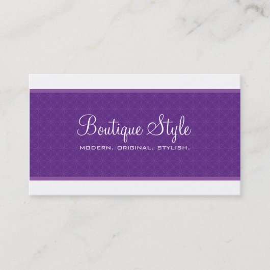 CARTE DE VISITE :: style frais 7 (Devant)