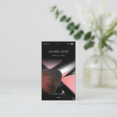 Carte De Visite Style iOS iPhone unique - Artiste maquillage cosmé (Debout devant)