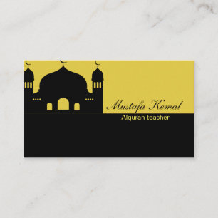 Carte De Visite Style islamique