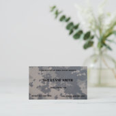 Carte De Visite Style militaire (Debout devant)