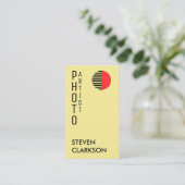 Carte De Visite Style minimal abstrait (Debout devant)