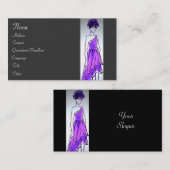 Carte De Visite Style mode (Devant / Derrière)