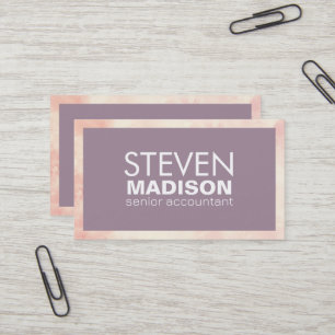 Carte De Visite Style moderne