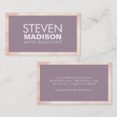 Carte De Visite Style moderne (Devant / Derrière)