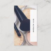 Carte De Visite Style moderne | Artiste de maquillage (Dos)