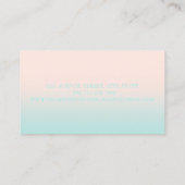 Carte De Visite Style moderne, Artiste de maquillage, Lèvres (Dos)