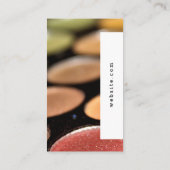 Carte De Visite Style moderne | Artiste de maquillage | Palette (Dos)