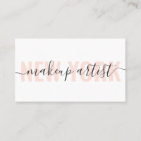 Style moderne blanc et maquillage pêche artiste sc