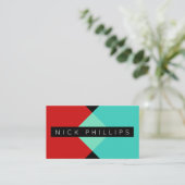 Carte De Visite Style moderne de mélange (Debout devant)