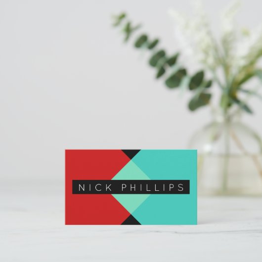 Carte De Visite Style moderne de mélange (Debout devant)