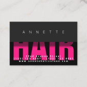 Carte De Visite Style moderne et élégant (Devant)