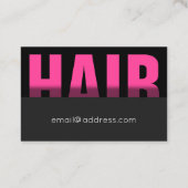 Carte De Visite Style moderne et élégant (Dos)