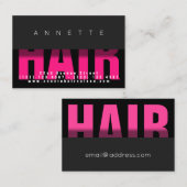 Carte De Visite Style moderne et élégant (Devant / Derrière)