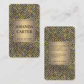 Carte De Visite Style Moderne Grandes Tailles De Luxe (Devant / Derrière)