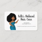 Carte De Visite Style naturel (Dos)