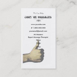 Carte De Visite Style occidental