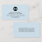 Carte De Visite Style professionnel moderne de logo (Devant / Derrière)