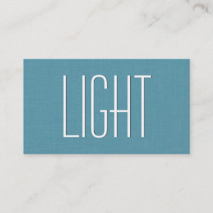 Carte De Visite Style simple V39W d'ÉLECTRICIEN d'Aqua