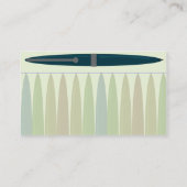 Carte De Visite Style stylo bleu (Dos)