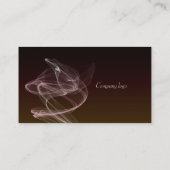 Carte de visite stylet d'art de chaussure de talon (Dos)