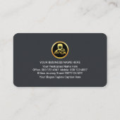 Carte De Visite Stylish 24-7 Taxi Driver Service (Dos)