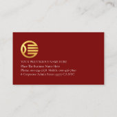 Carte De Visite Stylist Template Office Manager Identity Global (Dos)