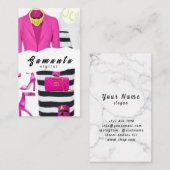 Carte de visite Styliste (Devant / Derrière)