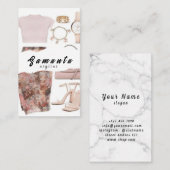 Carte de visite Styliste (Devant / Derrière)