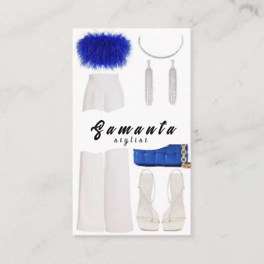 Carte de visite Styliste (Devant)