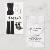 Carte de visite Styliste (Devant / Derrière)