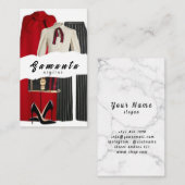 Carte de visite Styliste (Devant / Derrière)