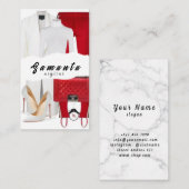 Carte de visite Styliste (Devant / Derrière)