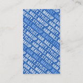 Carte De Visite Styliste (Dos)