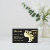 Carte de visite styliste (Debout devant)