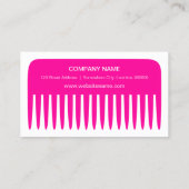 Carte De Visite Styliste/coiffeur (Dos)