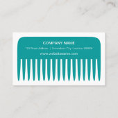 Carte De Visite Styliste / Coiffeur (Dos)